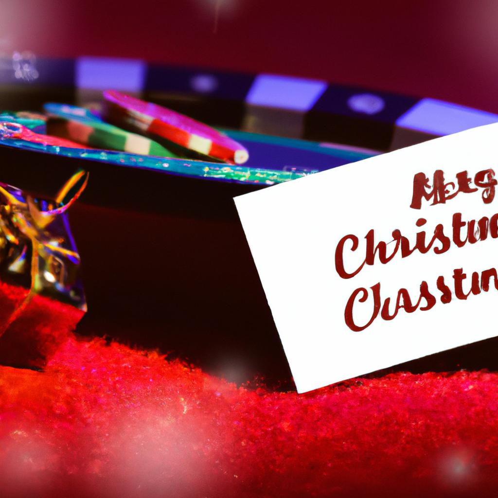 クリスマスに特別な夜を！楽しさ満載のカジノゲーム体験