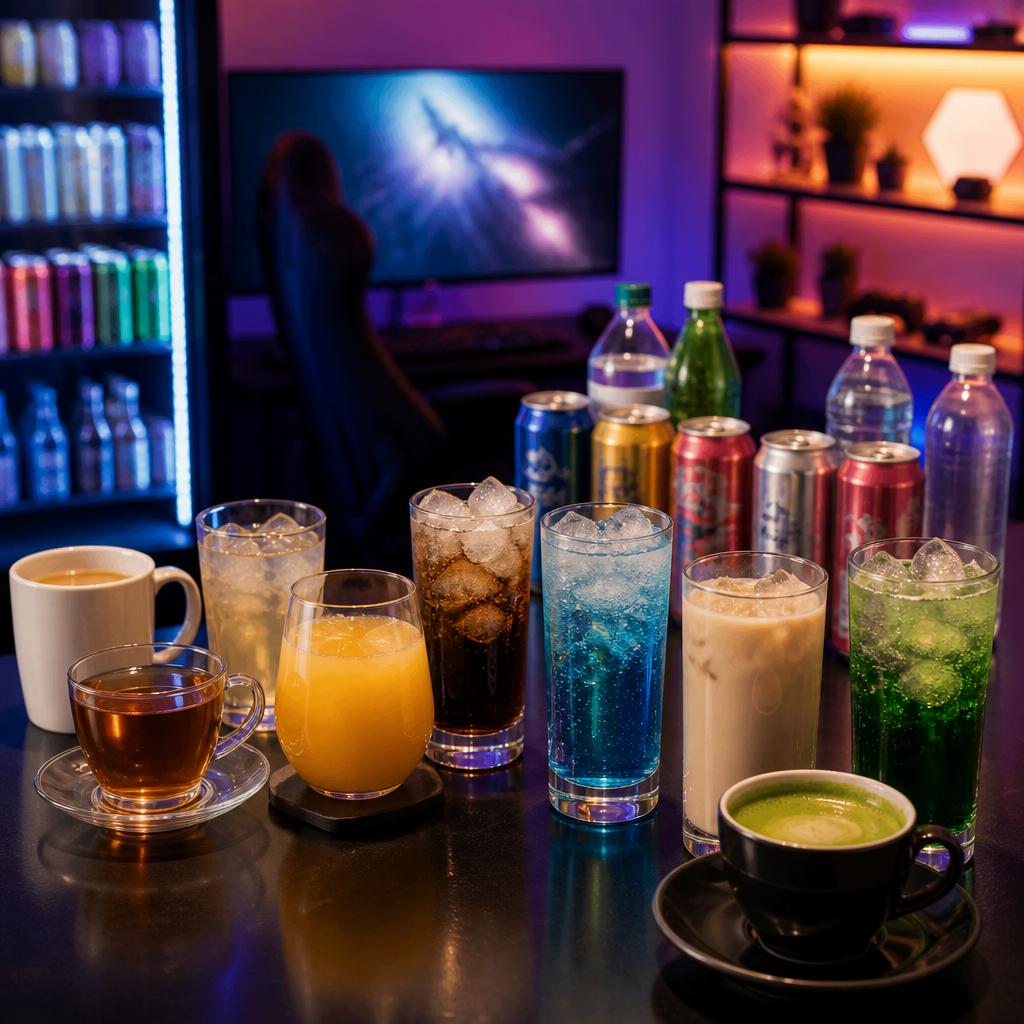 ドリンクを片手に楽しむ！